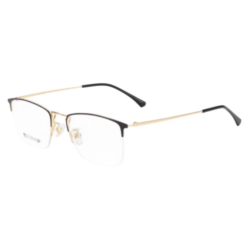 Casual Stylish Semi-Rimmed Eyeglasses