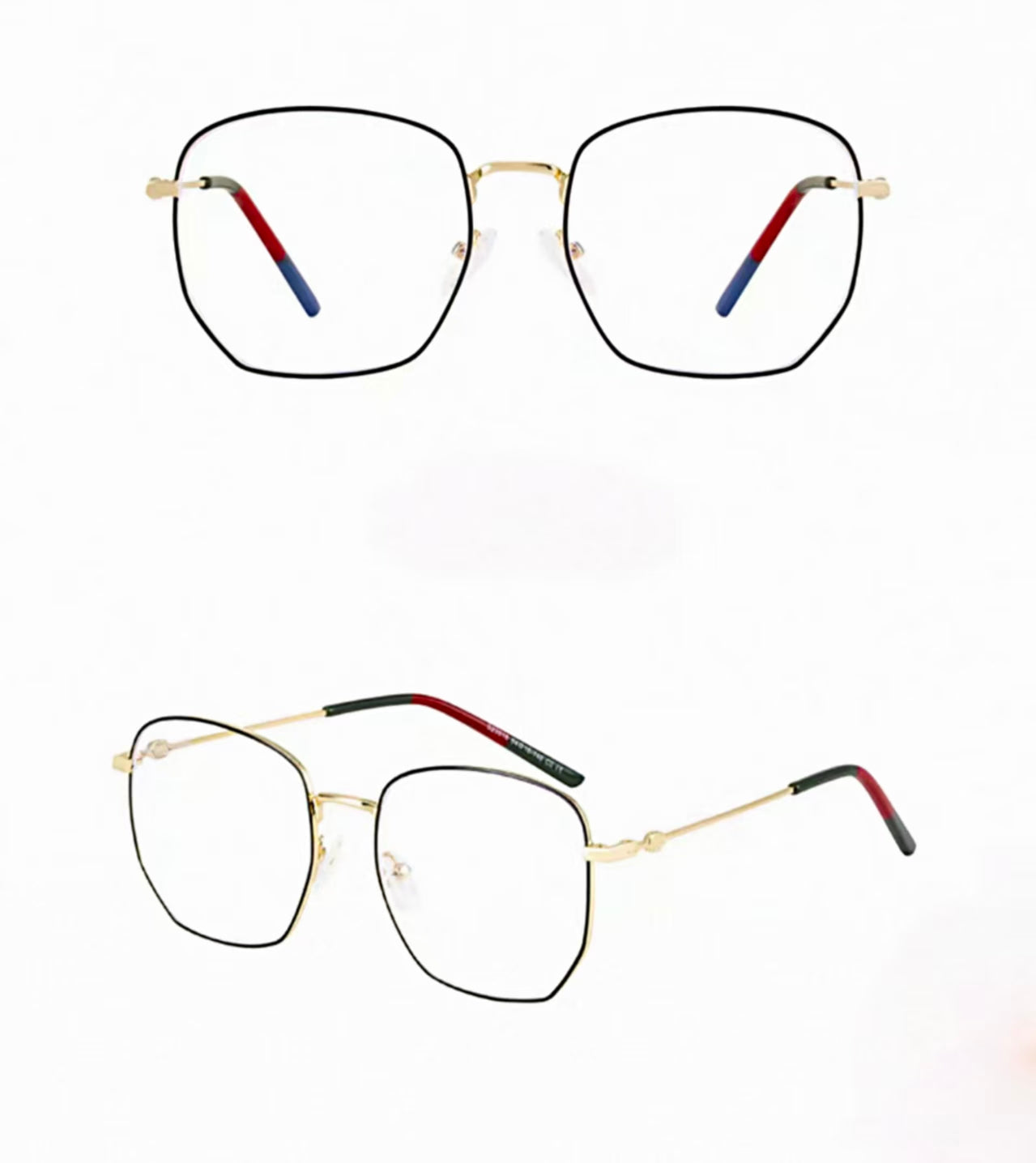 Men’s Oversized Anti-Blue Light Radiation Protection Prescription Glasses