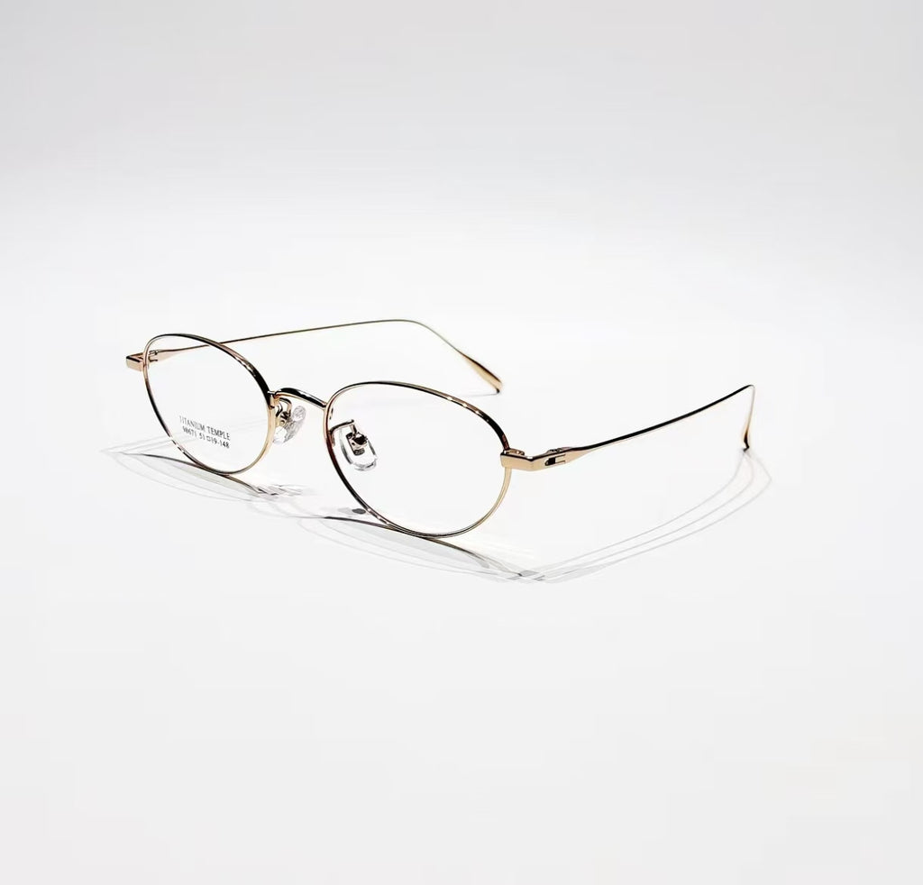 Women’s Ultra-Light Pure Titanium High Prescription Ready Glasses