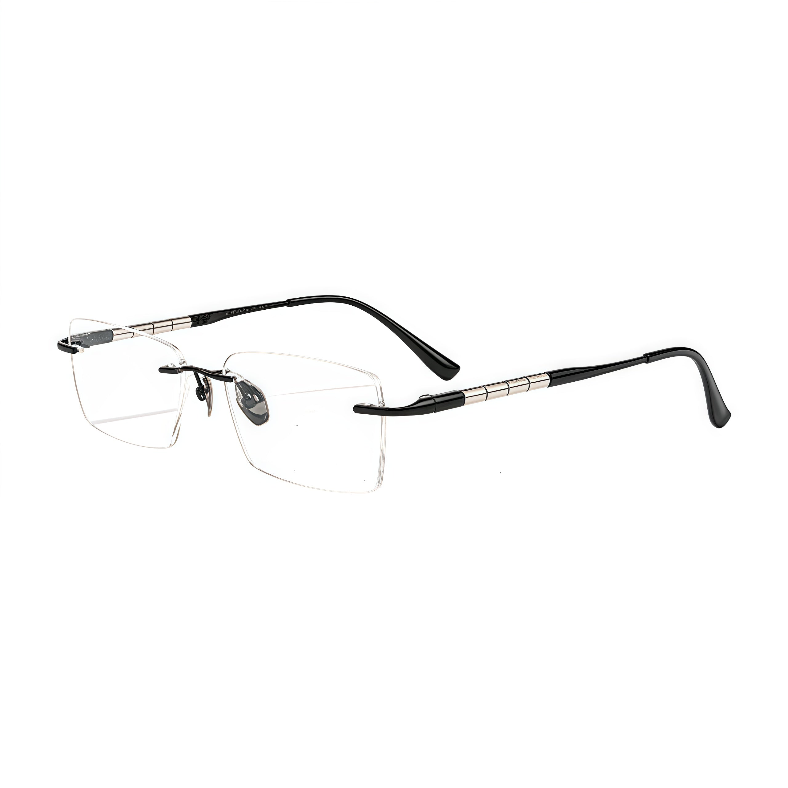 Classic Professional Sophisticated Rimless Eyeglasses
