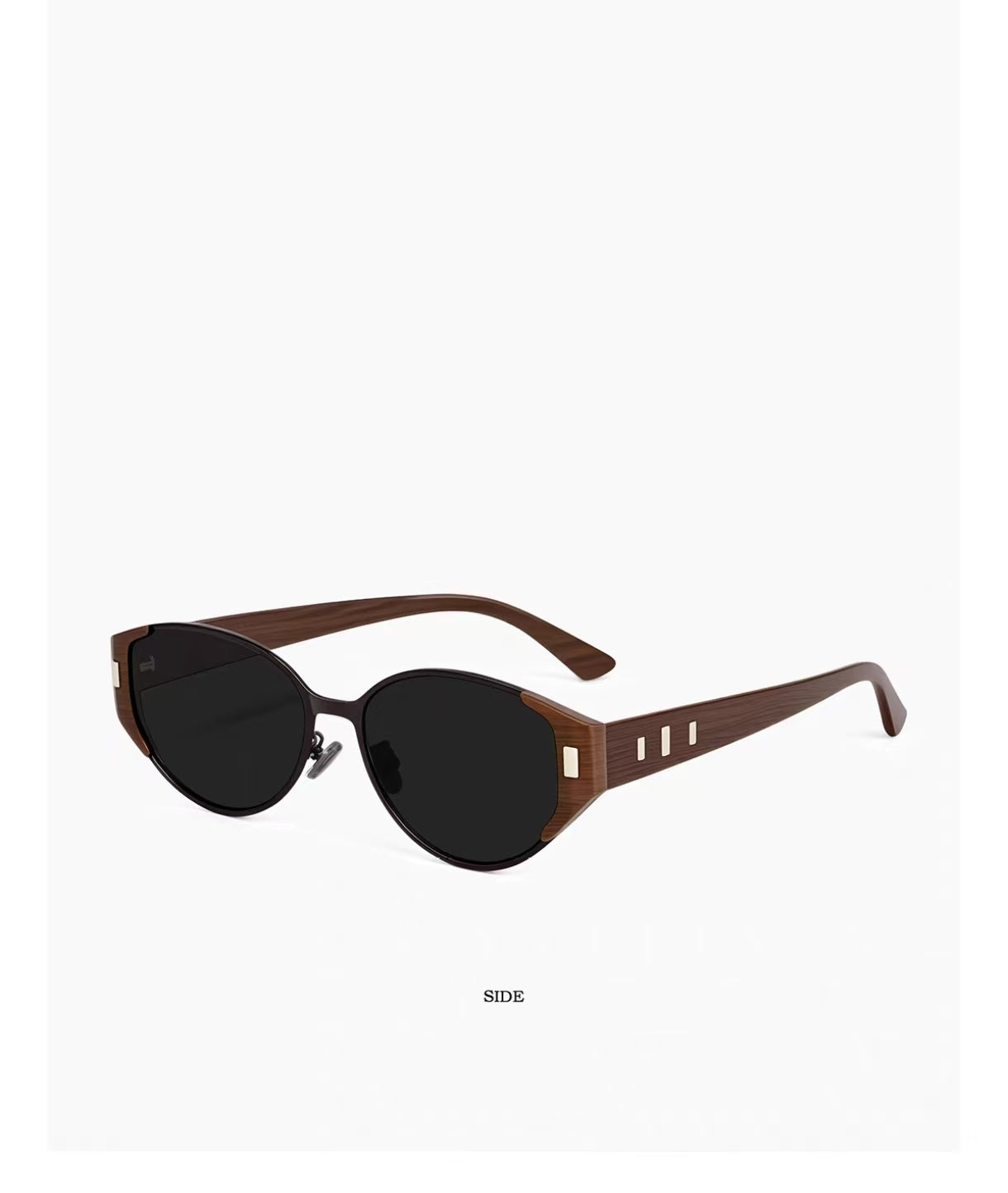 Women’s White Cat Eye Beach UV400 Sunglasses