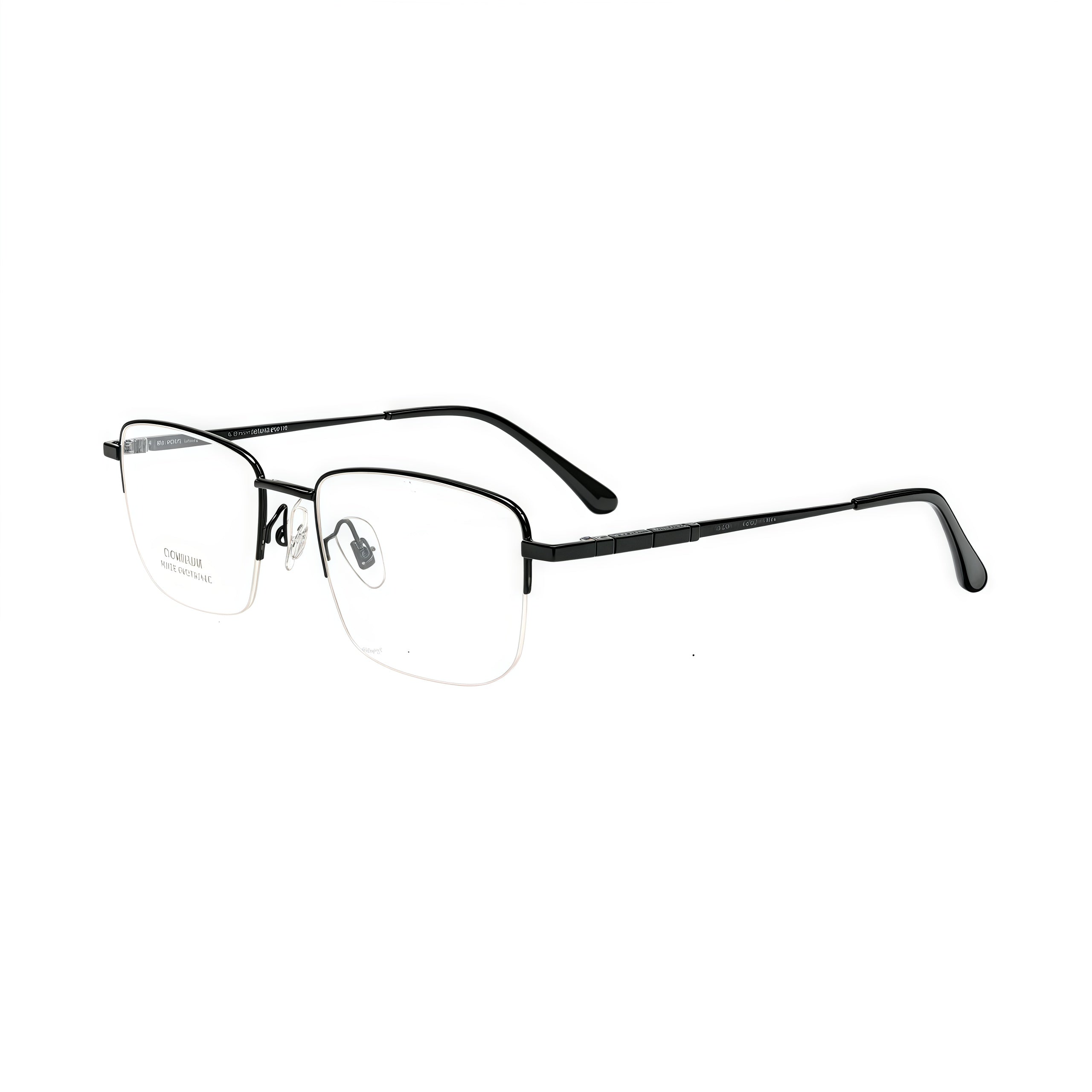 Premium Sophisticated Semi-Rimmed Eyeglasses