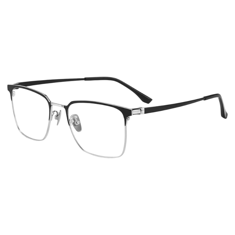 Lightweight Comfortable Trendy Semi-Rimmed Eyeglasses