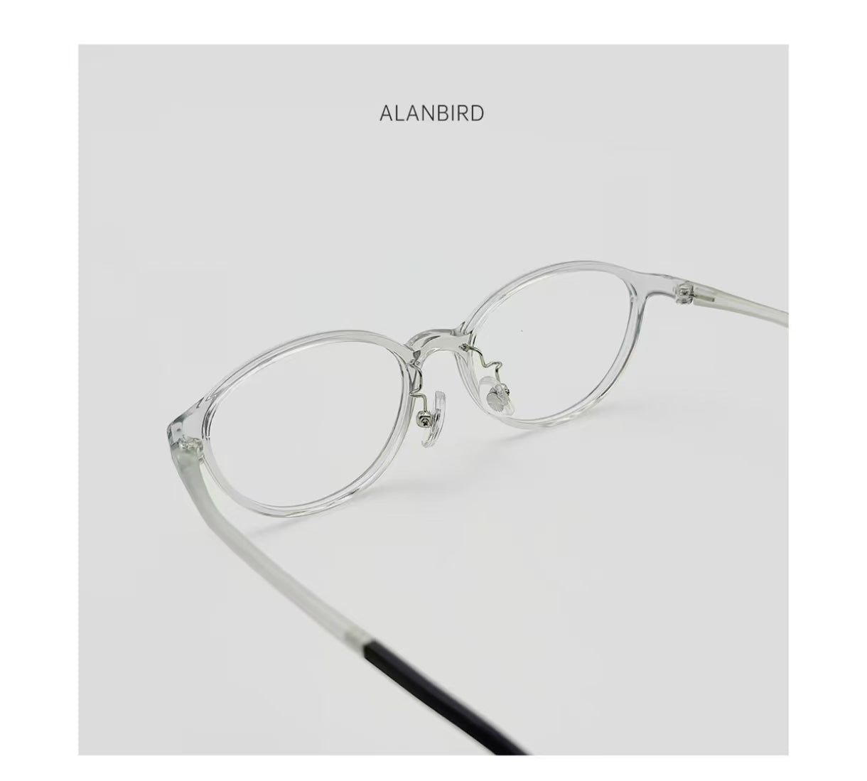 Women's Small-Fit Ultra-Light Acetate Full-Rim Glasses