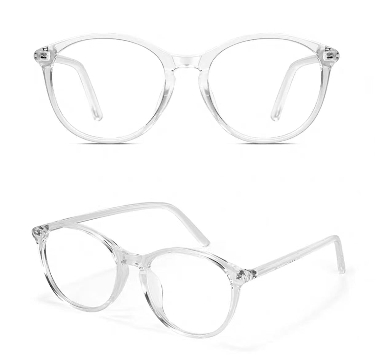 Women’s Chic Ultra-Light Oversized Anti-Blue Light Prescription Glasses