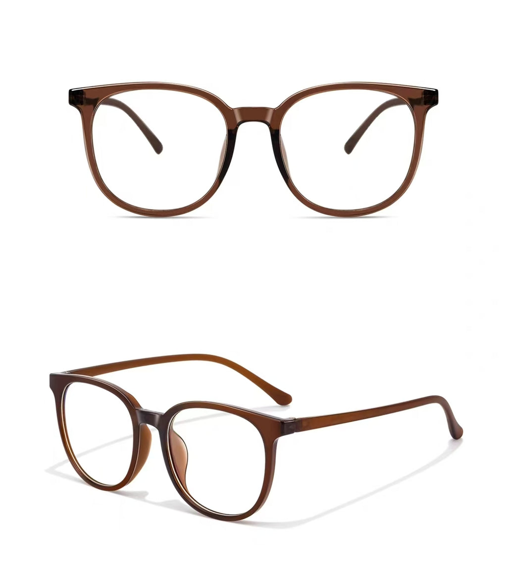 Women’s Ultra-Light Retro Oversized Prescription Ready Glasses Frame