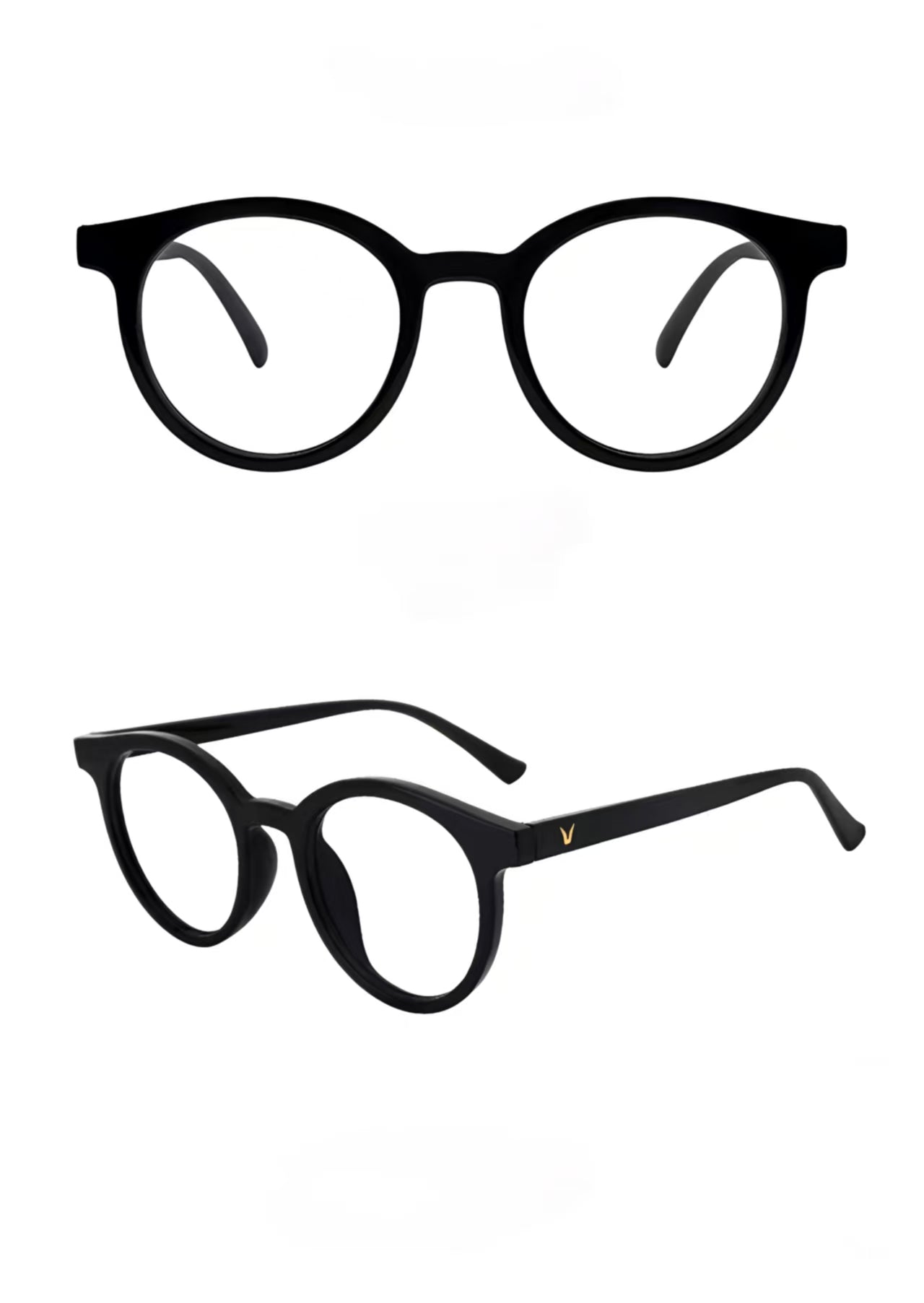 Unisex Retro Black Optical Prescription Ready Glasses Frame