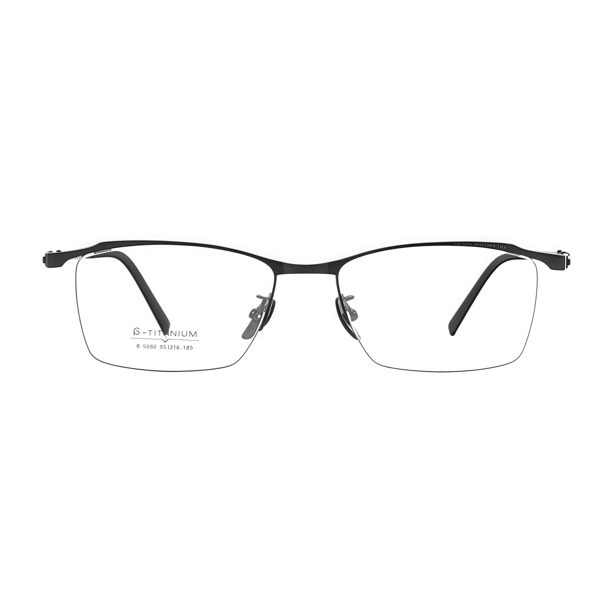 Premium Professional Comfort Semi-Rimmed Eyeglasses