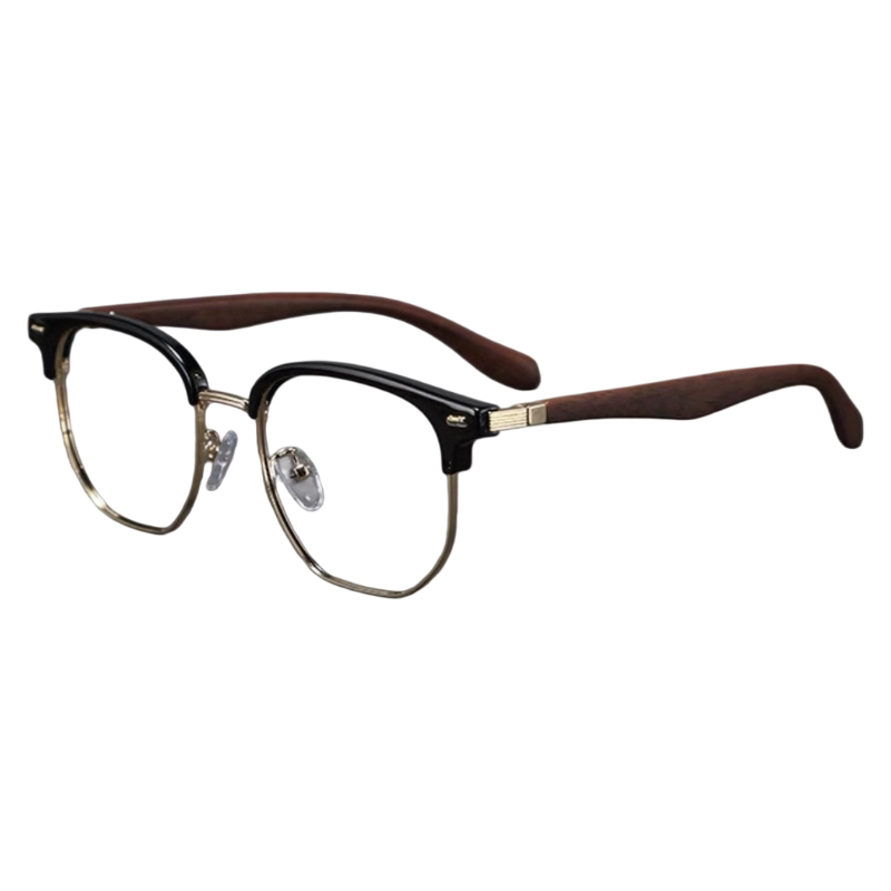 Vintage Minimalist Premium Semi-Rimmed Eyeglasses