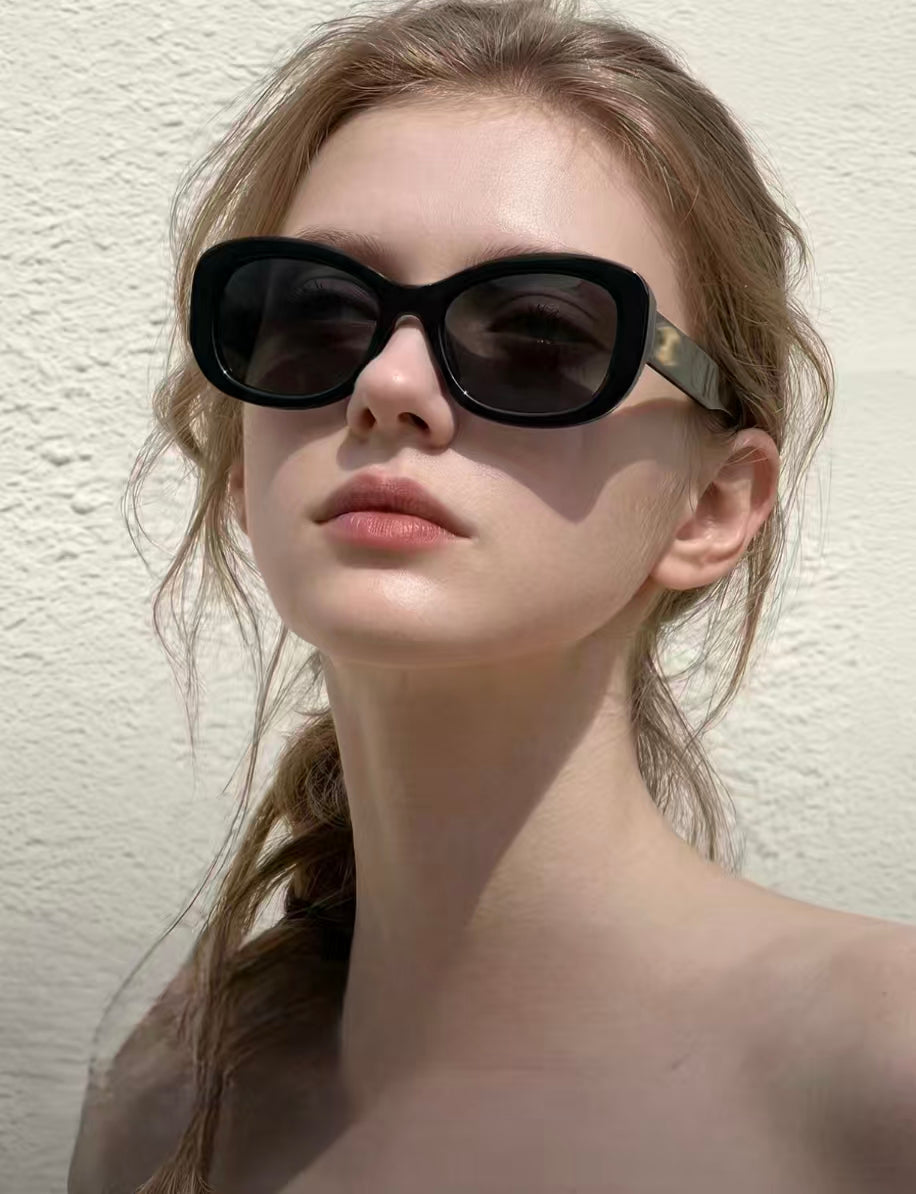 Women’s Oversized Cat Eye Vacation UV400 Sun Protection Sunglasses