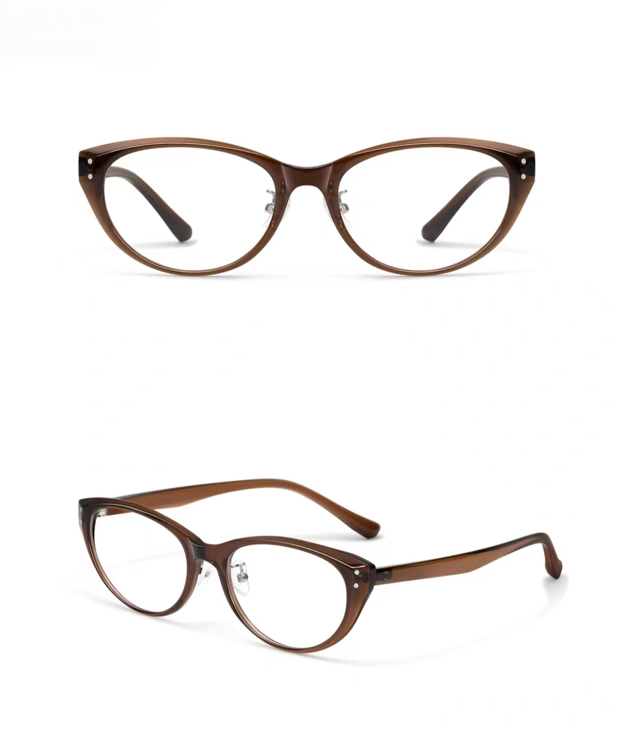Women’s Ultra-Light Retro Cat Eye Anti-Blue Light Prescription Ready Glasses