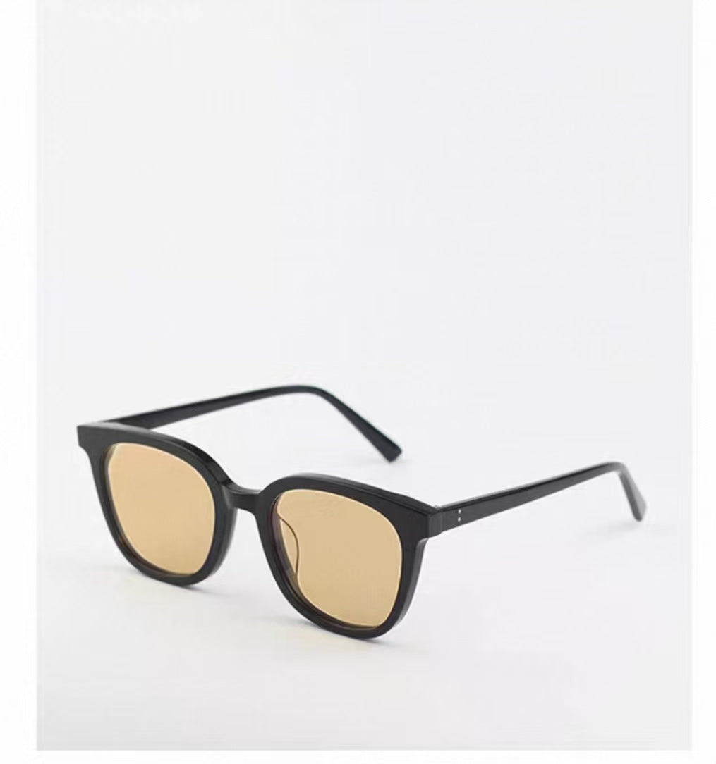 Unisex Brown Lens Driving UV400 Protection Sunglasses