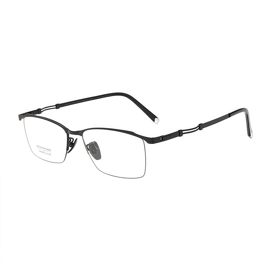 Premium Professional Comfort Semi-Rimmed Eyeglasses