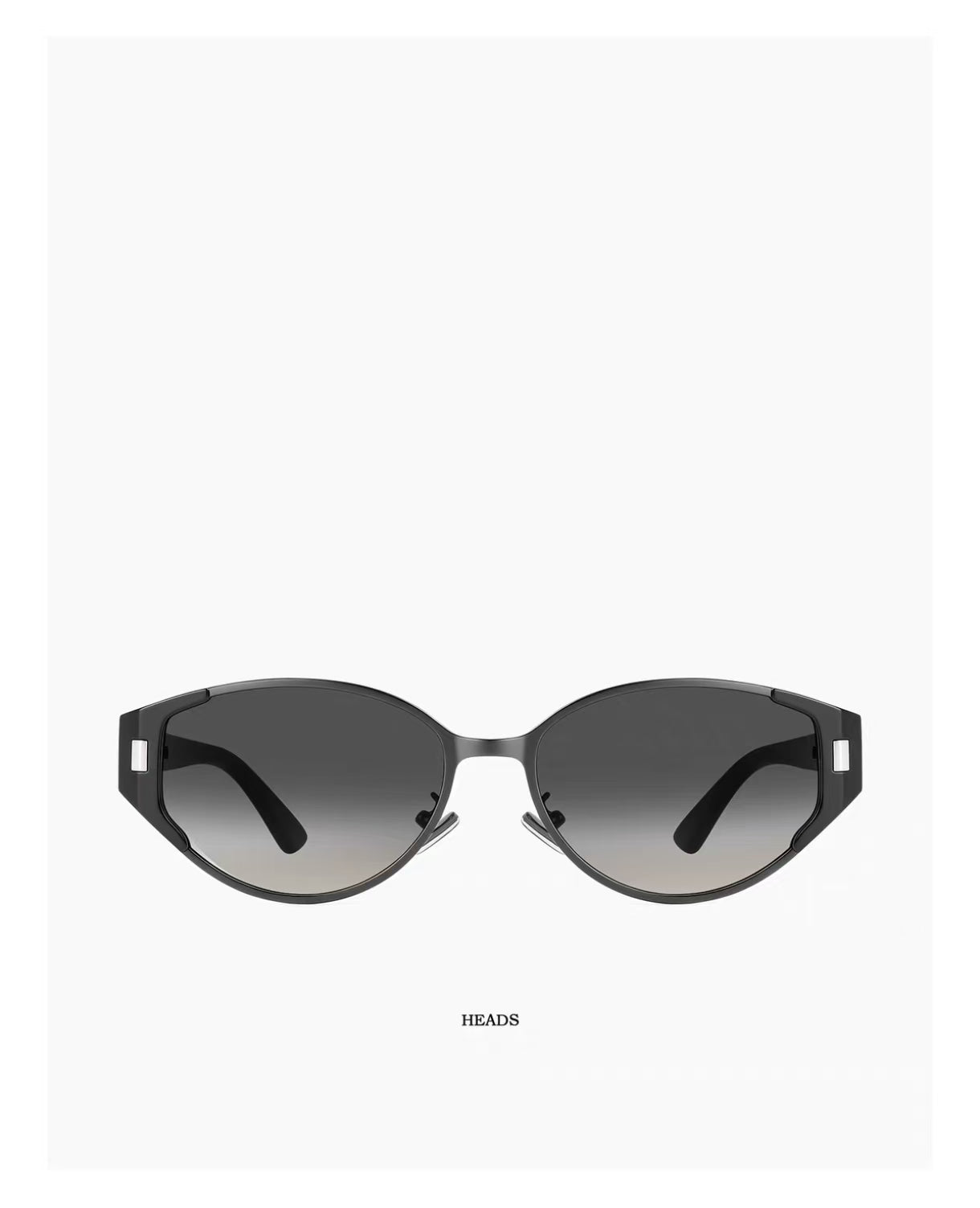 Women’s White Cat Eye Beach UV400 Sunglasses