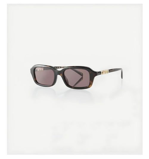 Brown 45-degree product view of Gucci Luxury Women’s Trendy Comfortable Versatile Sunglasses