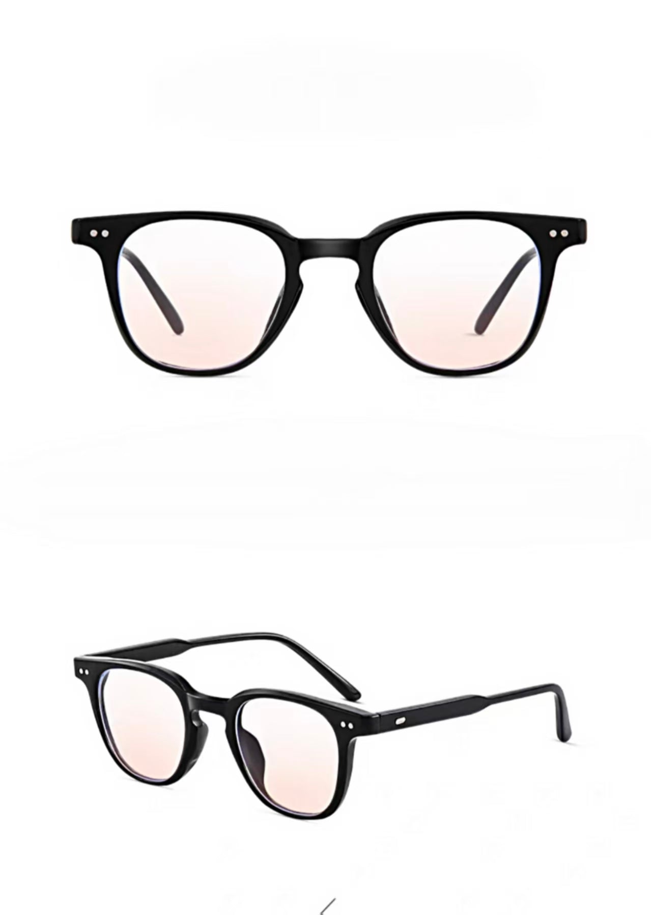 Women’s Black Blush Frame Prescription Eyeglasses