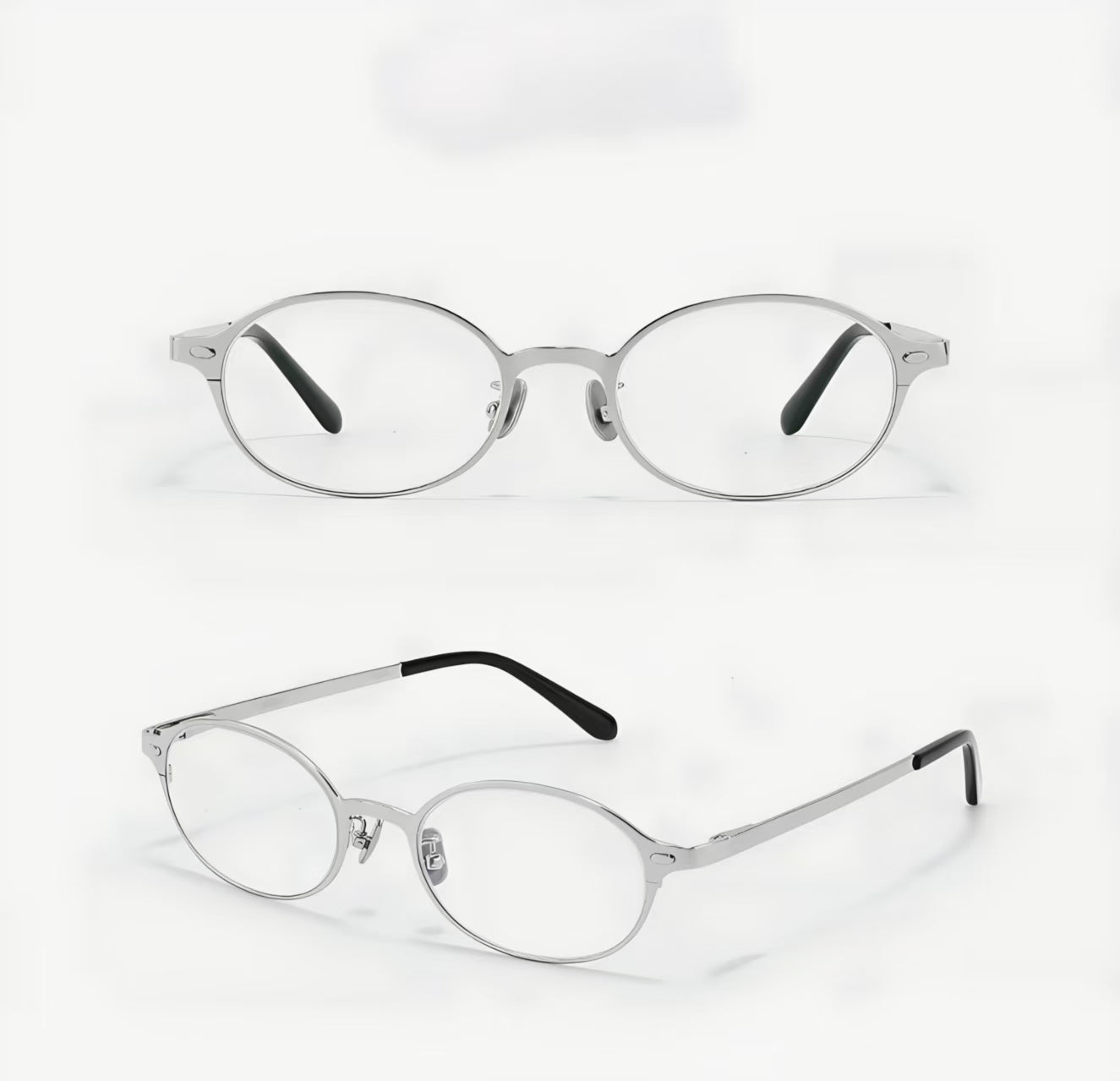 Women's Ultra-Light Semi-titanium Full-Rim Glasses