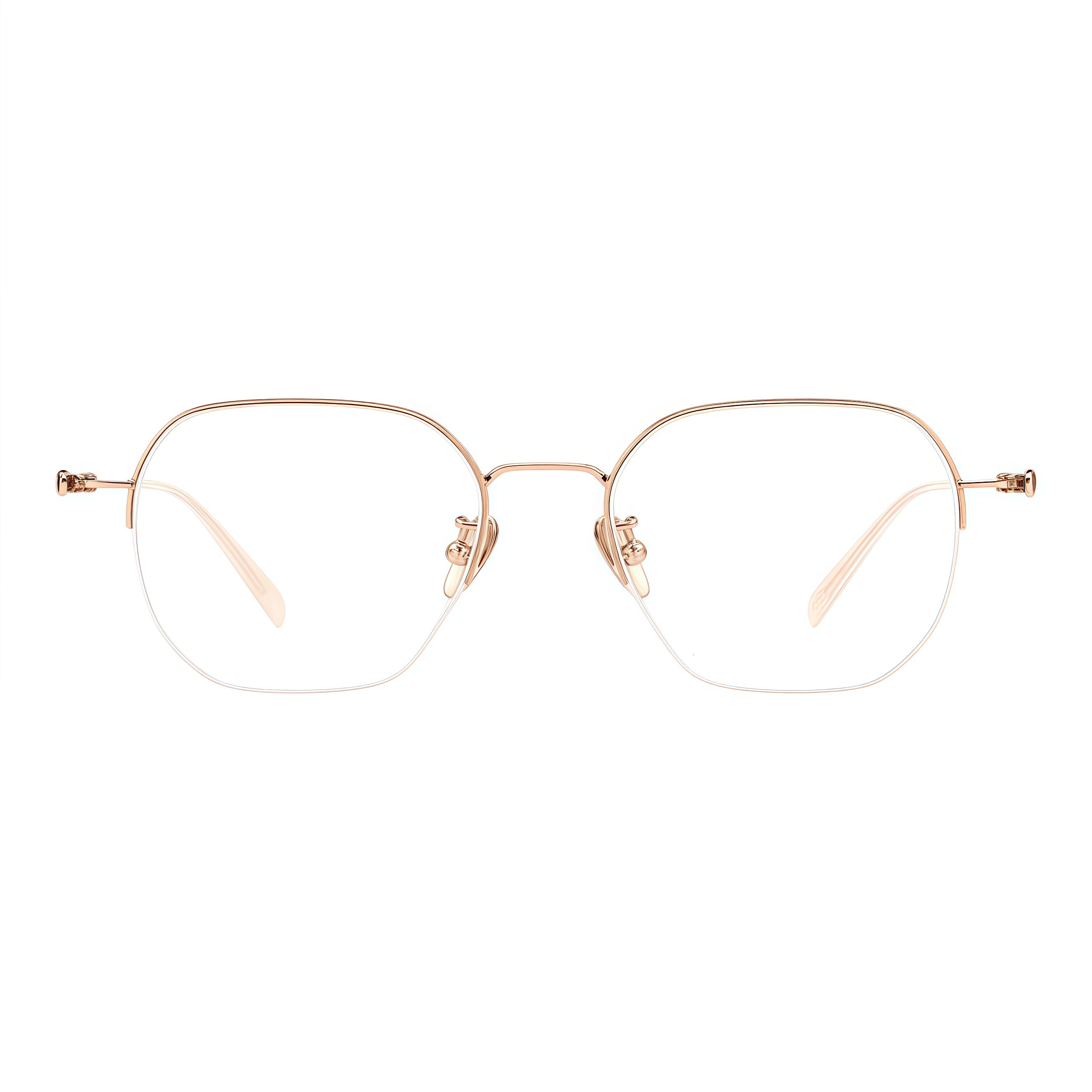 Modern Premium Semi-Rimmed Eyeglasses