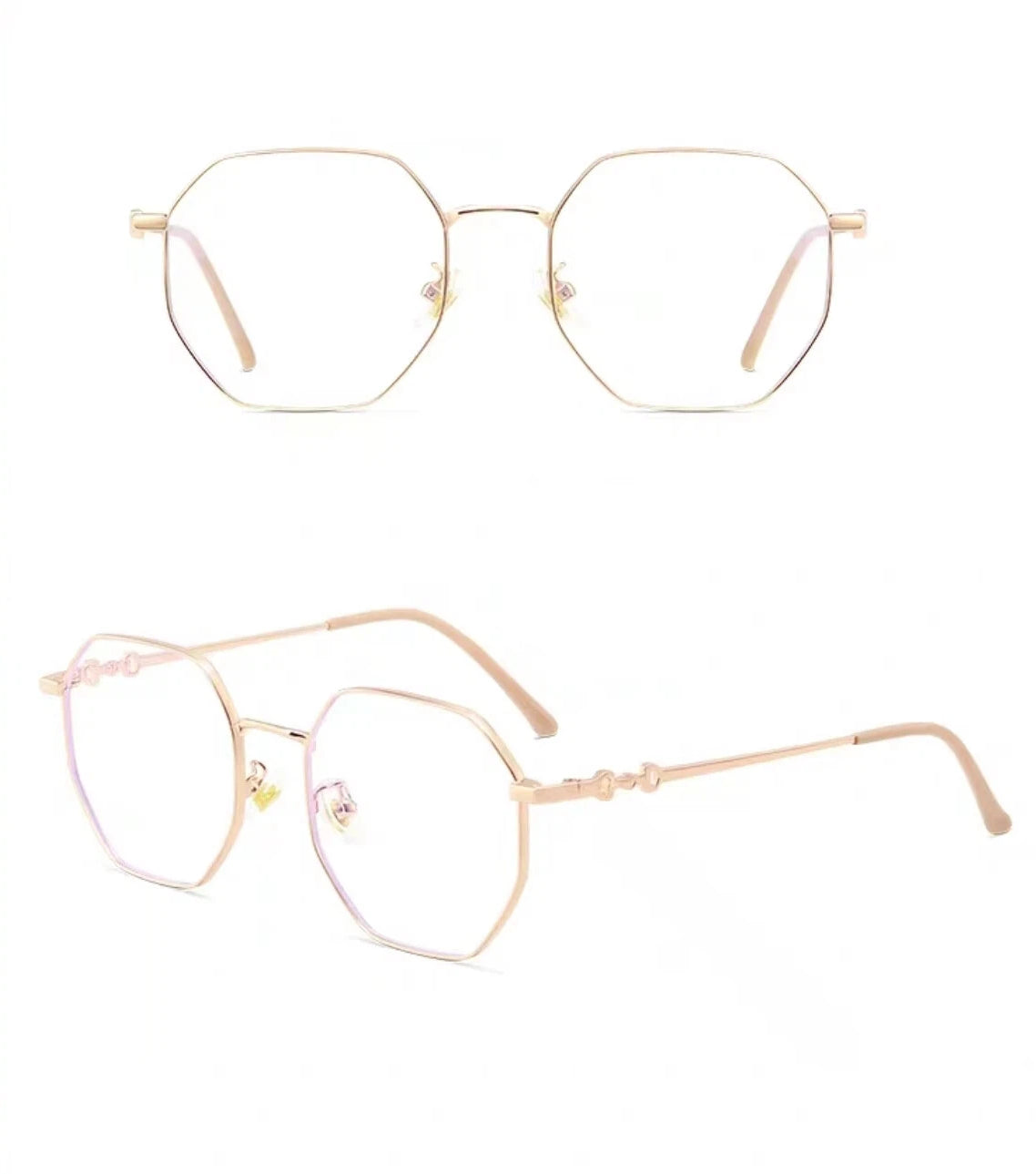 Unisex Polygon Anti-Blue Light Pro Prescription Ready Glasses