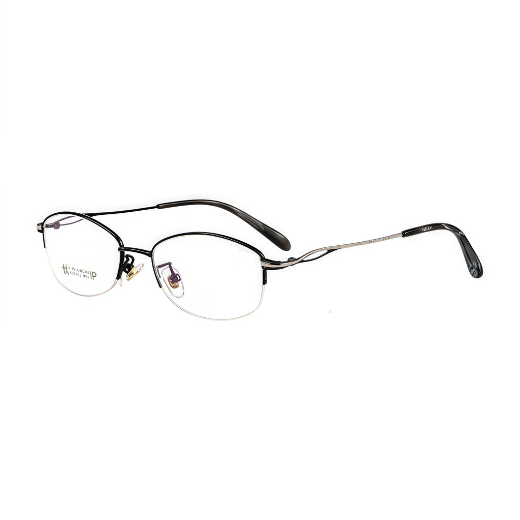 Stylish Elegant Semi-Rimmed Eyeglasses