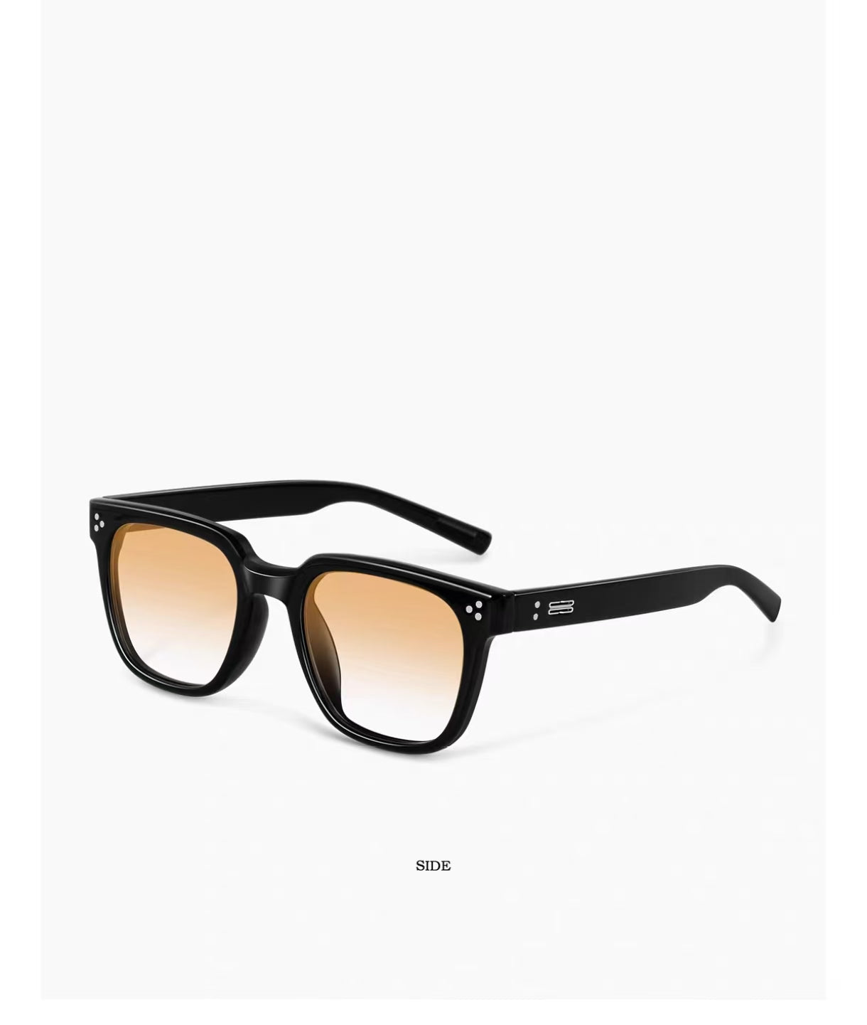 Vintage Unisex Blue Square Outdoor UV400 Sunglasses