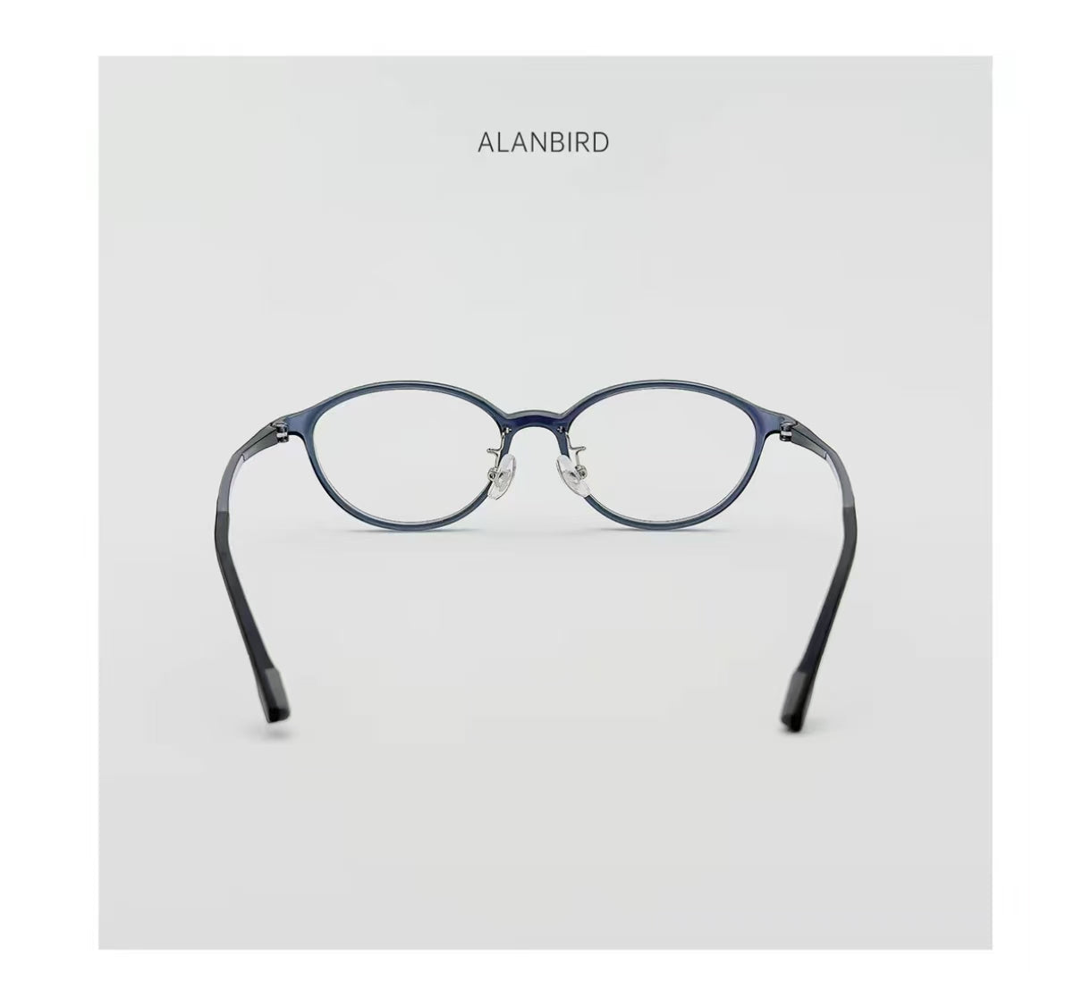 Women's Small-Fit Ultra-Light Acetate Full-Rim Glasses