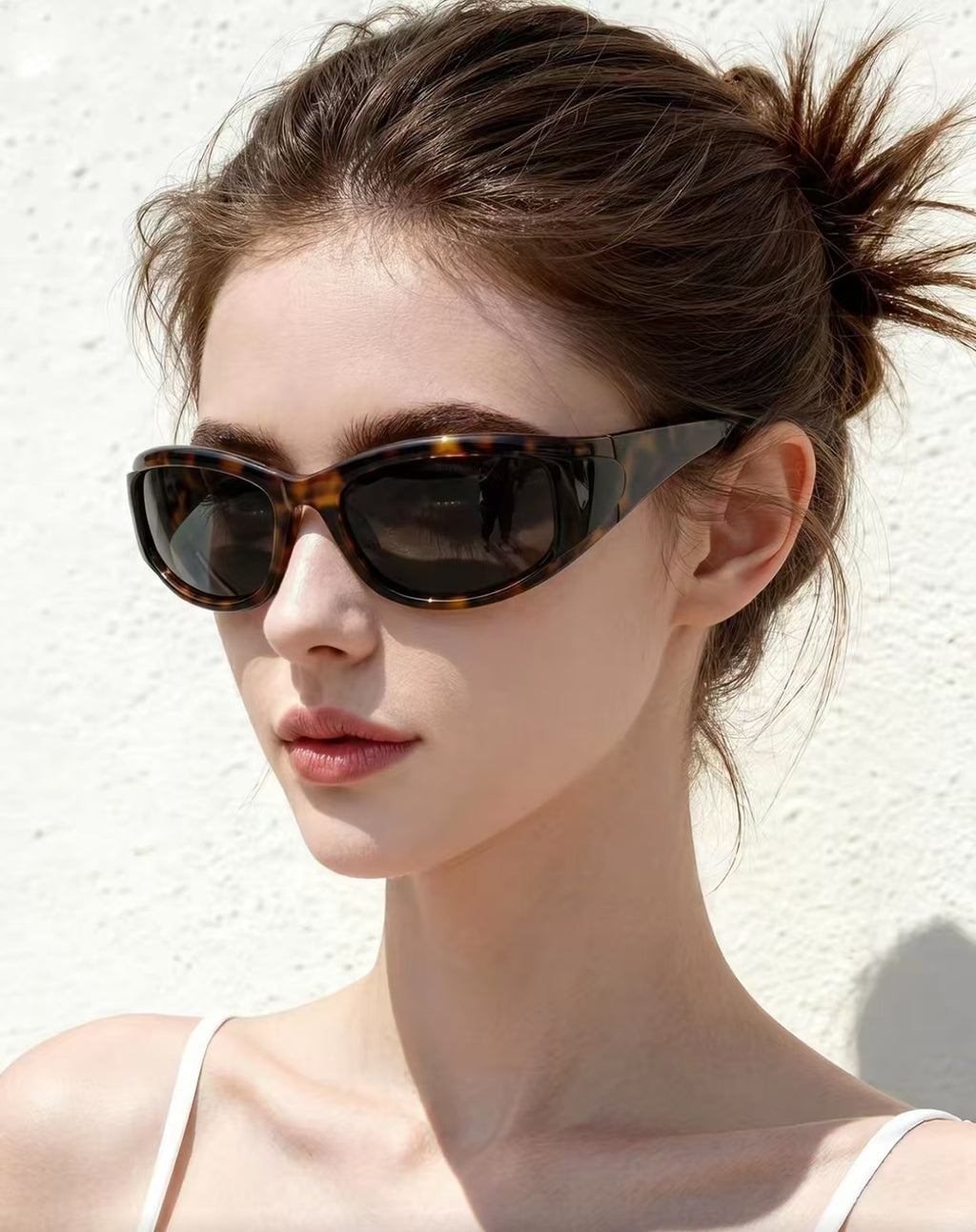 Vintage Women’s Leopard Cat Eye UV400 Sunglasses