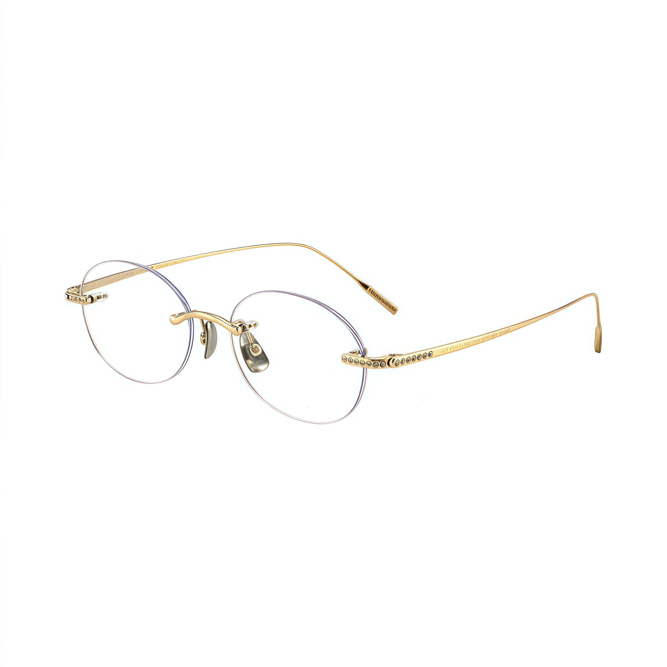 Sophisticated Versatile Rimless Eyeglasses