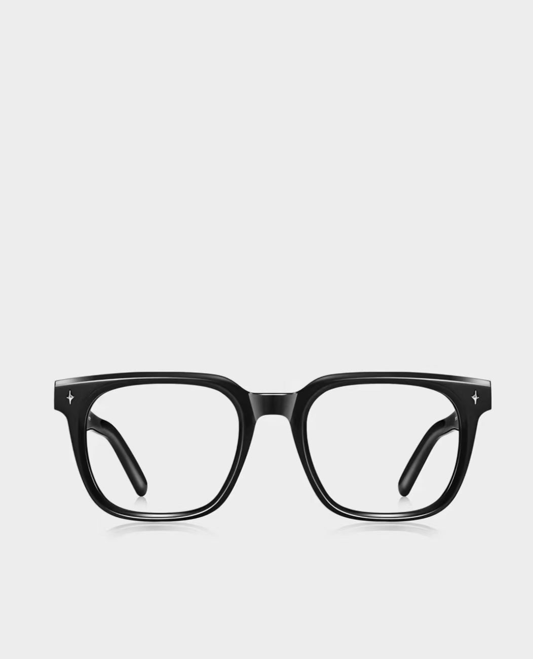 Men's Retro Acetate Full-Rim Glasses