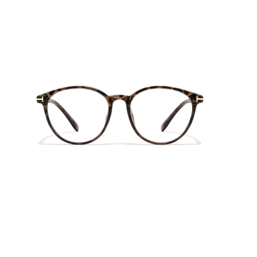 Tortoise Shell eyeglass frame, front product view