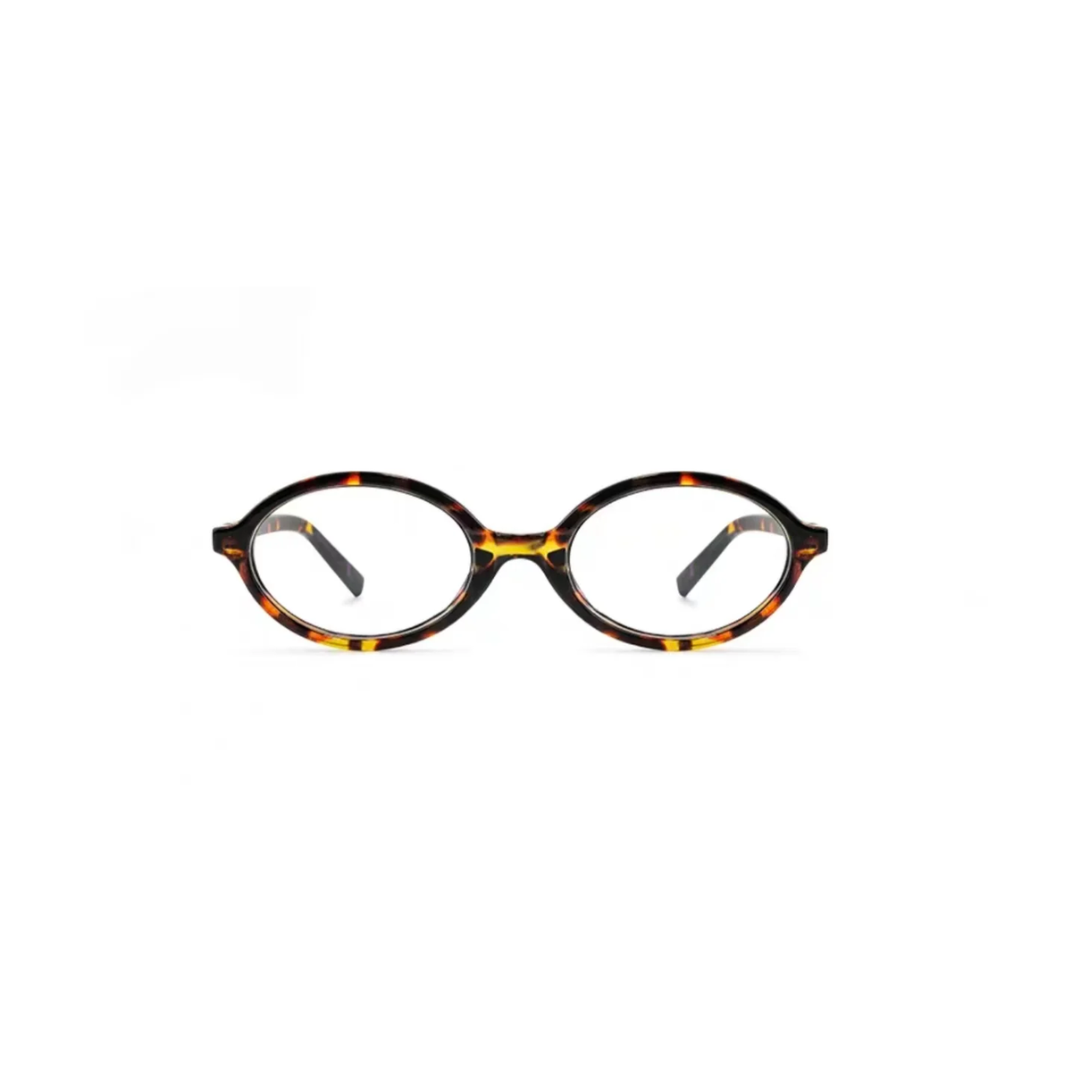 Tortoise Shell eyeglass frame, front product view