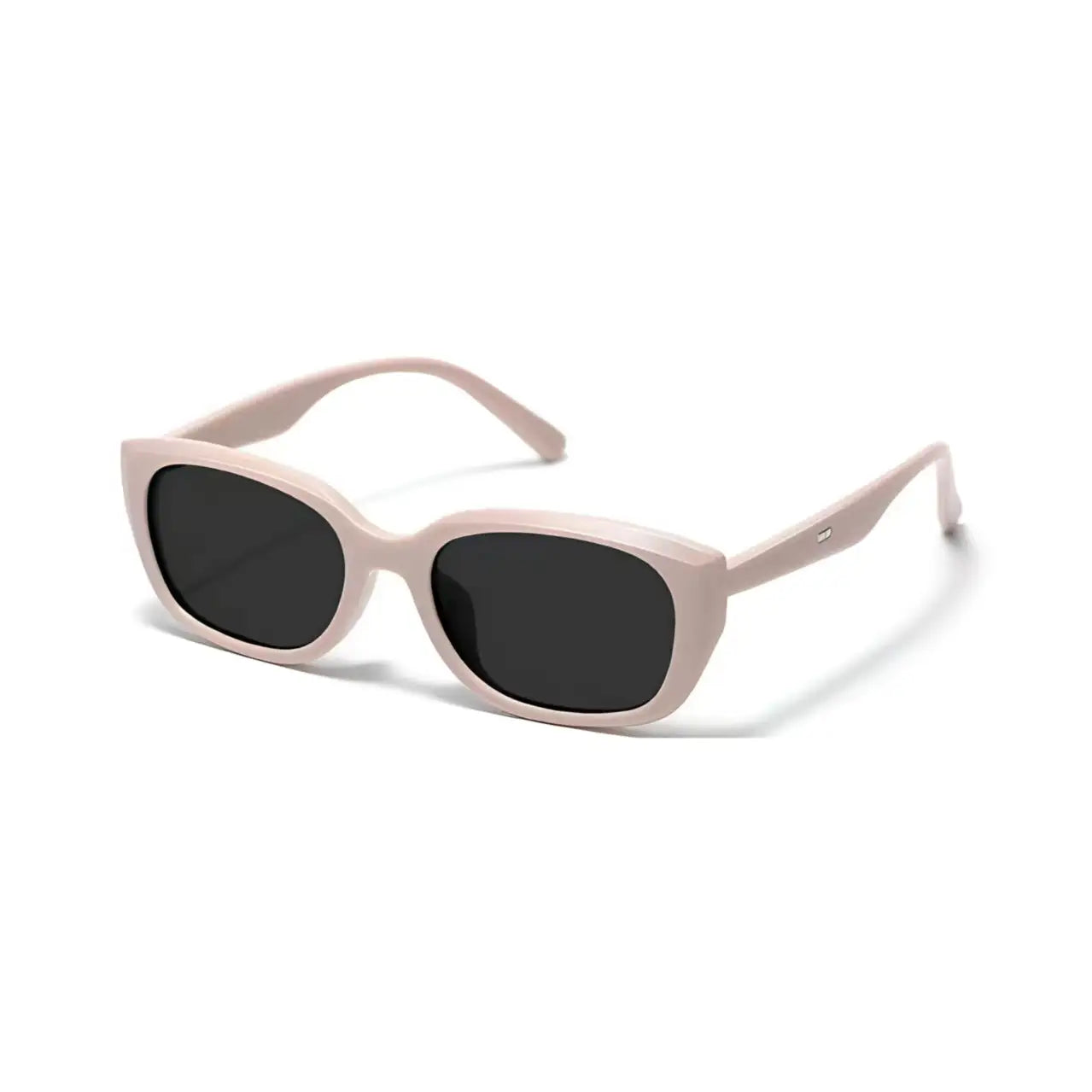 Women’s Pink full-rim cat-eye sunglasses, 45-degree product view